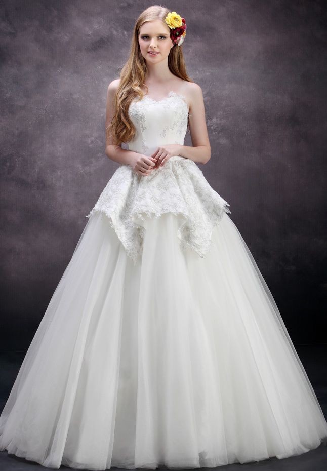 WhiteAzalea Ball  Gowns  Ball  Gown  Wedding  Dresses  with 