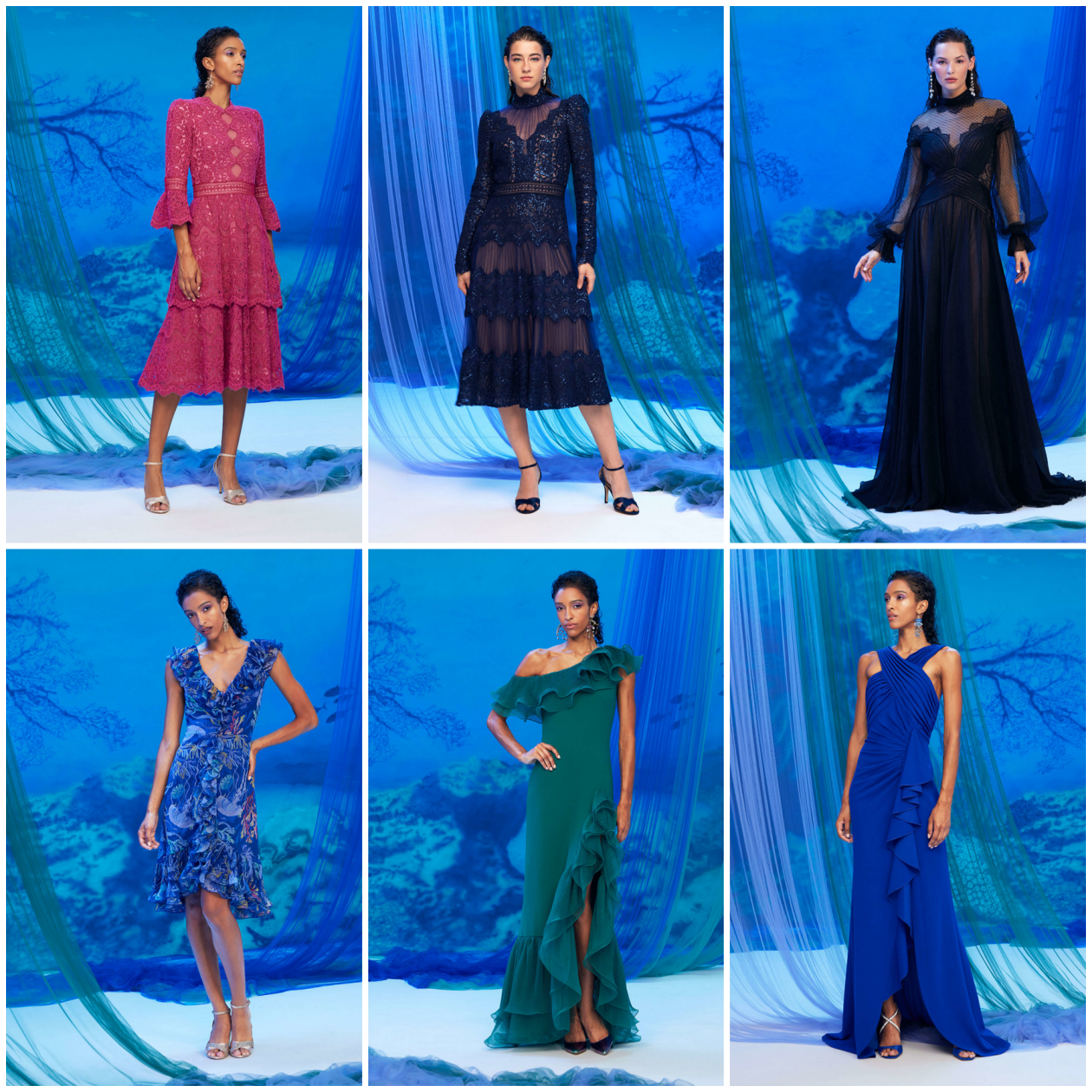 Tadashi Shoji Spring Summer 2024 collection fashion show at New York Fashion Week SS24