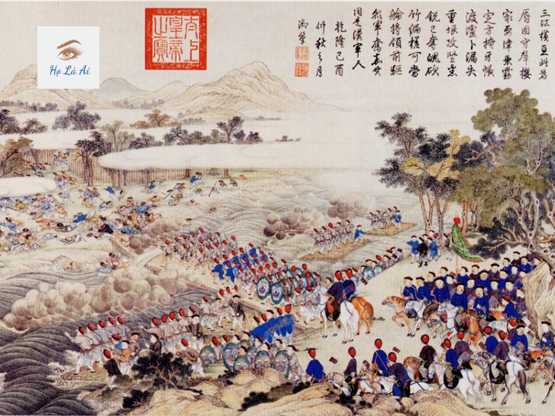 Tranh Quang Trung thắng trận Ngọc Hồi