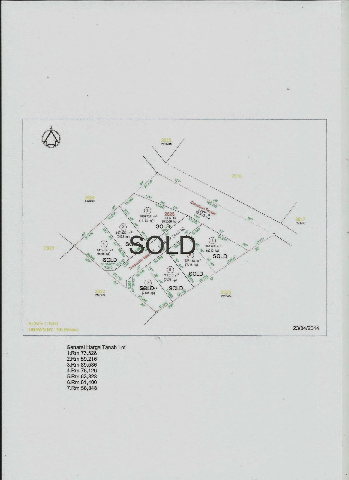 Tanah Lot Resources: HABIS DI JUAL