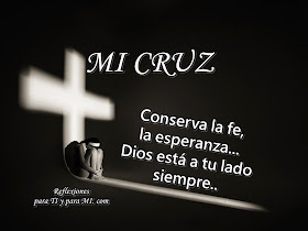 Conserva la fe, la esperanza... Dios está a tu lado siempre...