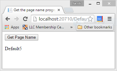 Get the page name in asp.net c#