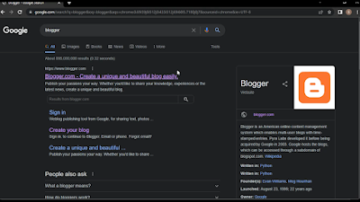 blogger website