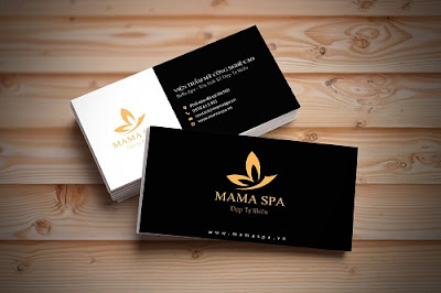 Mẫu card visit spa