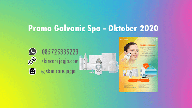 Promo Galvanic Spa Nu Skin Oktober 2020