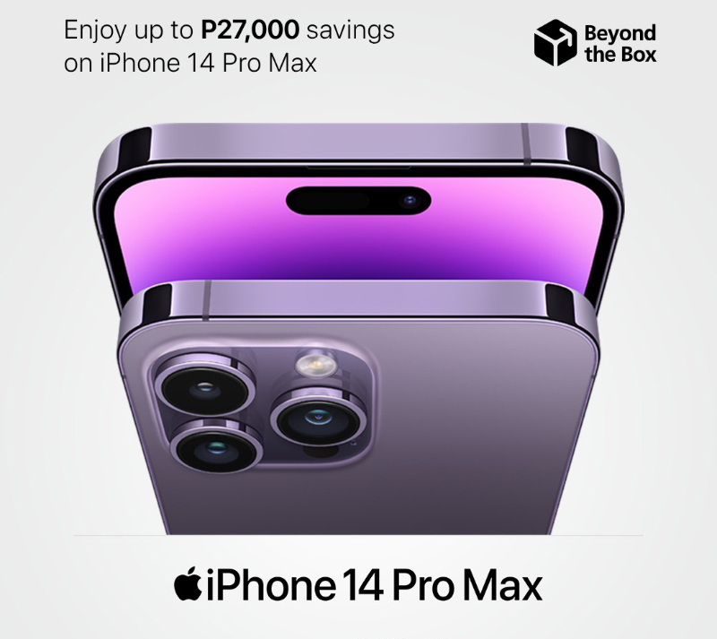 iPhone 14 Pro Max is discounted in Beyond the Box, starts at PHP 60,990!