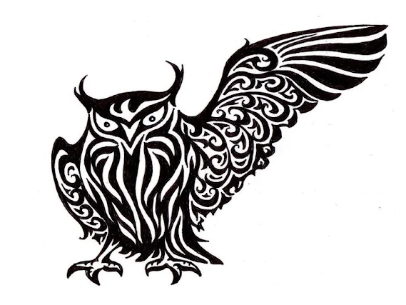 owl tattoo designs on hand