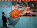 3D Mural at D'Kep Resto Semarang