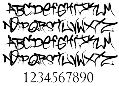 Graffiti Fonts,Fonts Graffiti