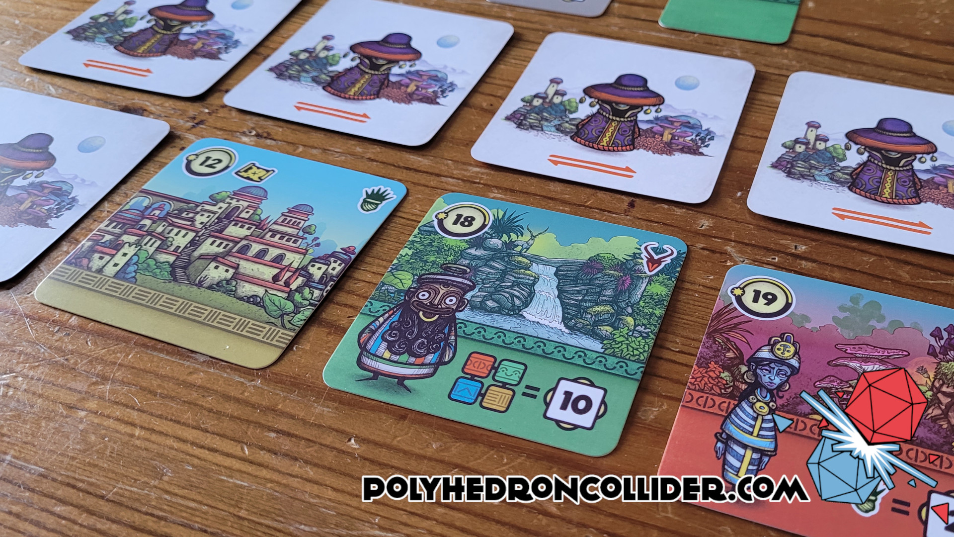 Polyhedron Collider Faraway Board Game Review - Return Journey