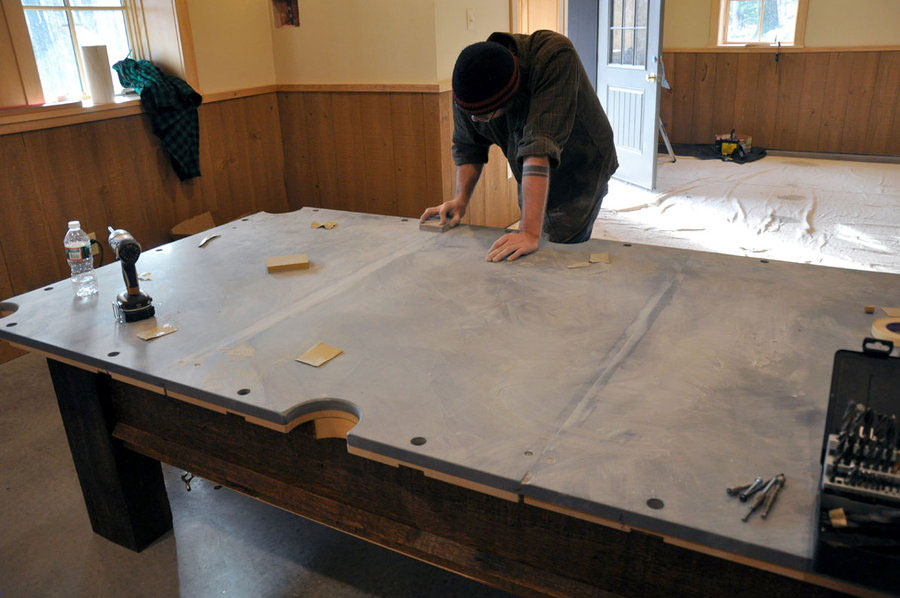 DIY Outdoor Pool Table