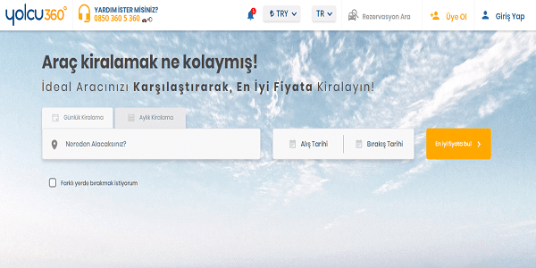 En Güvenilir Araç Kiralama Siteleri - Yolcu360 - Kurgu Gücü