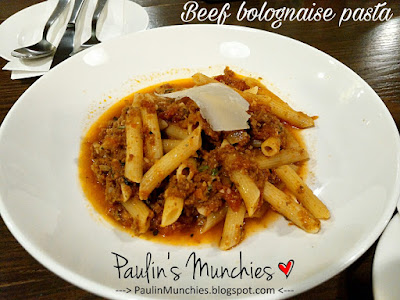 Paulin's Muchies - Bangkok: ThaiThyme Restaurant at Terminal 21 - Bolognese beef pasta
