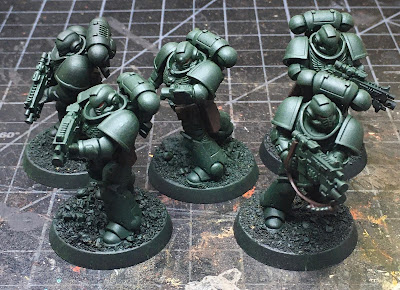 Dark Angels Intercessor Squad WIP