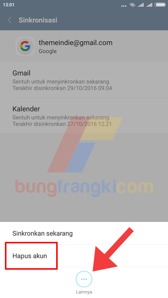 Cara Keluar atau Logout Gmail di Android