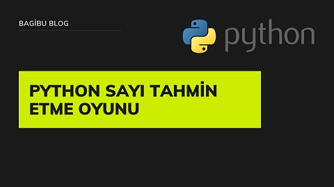 python sayı tahmin etme