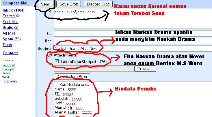 Tempat Mengirimkan Naskah Drama atau Novel ~ DIGITAL 