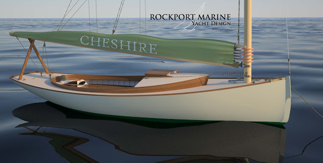 Chapelle-inspired catboat design - Boat Design Forums