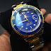 Blue Rolex Watch For Men