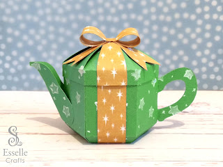 Present Teapot Box by Esselle Crafts