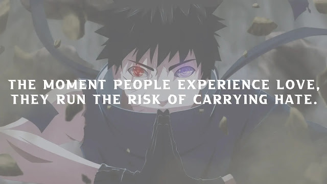 Naruto/ Obito Uchiha Quotes