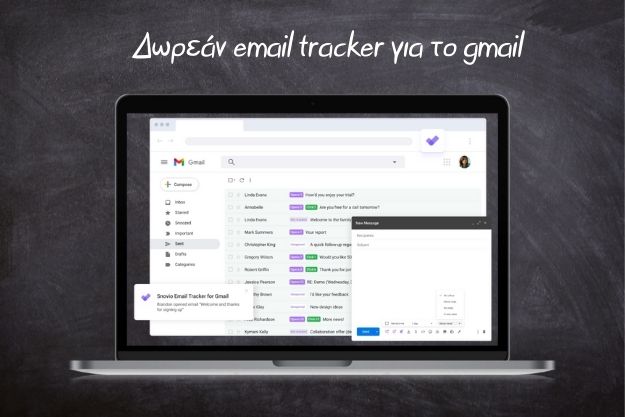 Snov.io - Ένας δωρεάν email tracker για το gmail