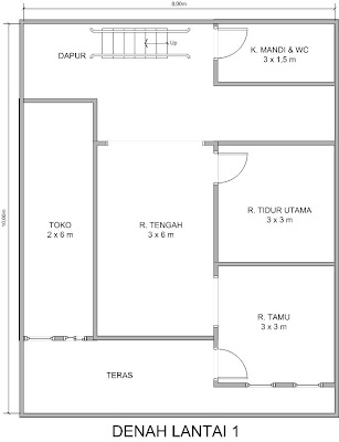 Rumah Murah Dijual: Lokasi & Denah Rumah