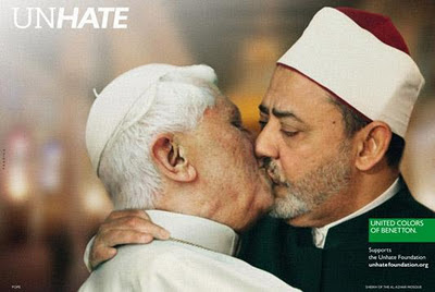 Benetton UNHATE campaign