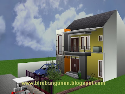 Desain Bangunan Rumah on Design 2011 Desain Rumah Bpk Andry Rumah Minimalis Di Tanah Kapling