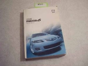 2008 Mazda 6 Owners Manual