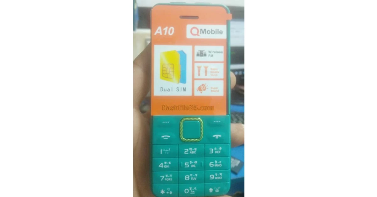 QMobile A10 6531DA Flash File 100% Tested