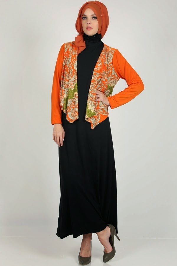 10 Model Baju Batik Kerja Guru Muslimah  Paling Trend 
