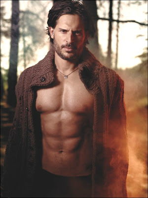 Joe Manganiello vampire with mist and smoke