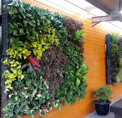 vertical garden - garden style