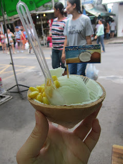 Chatuchak Market Coconut Ice Cream