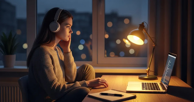 YouTube playlist for chill and study vibe