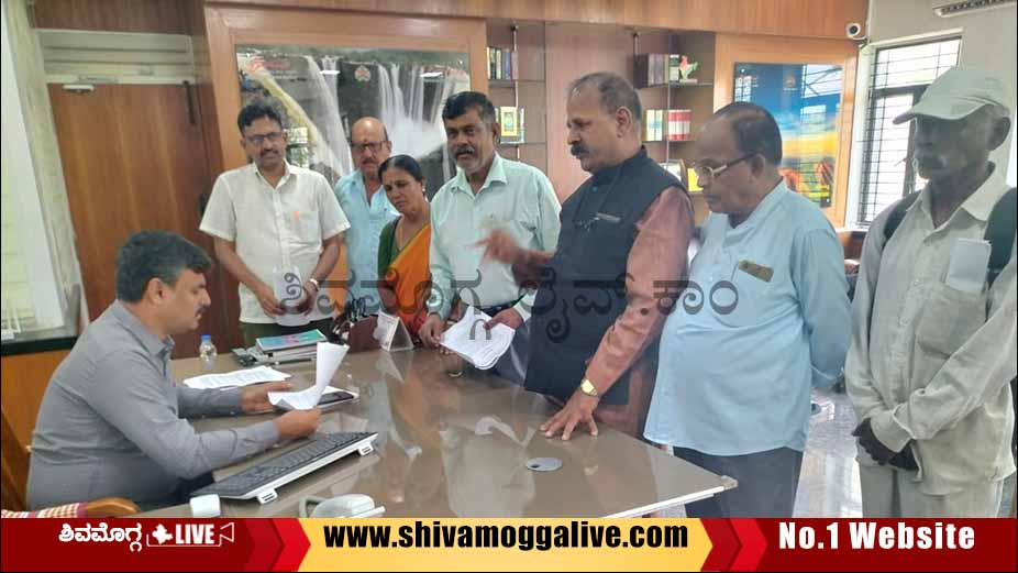 Kalluru Megharaj Memorandum about Shimoga City Bus