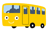 バスのキャラクター「黄色」