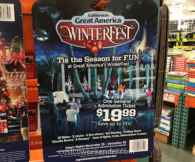 Experience a winter in sunny California at Great America's WinterFest