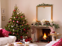 Living Room Christmas Decorations Images