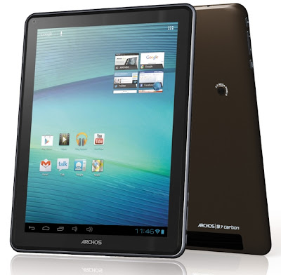 Archos 97 Carbon: Spesifikasi, Harga Tablet Android ICS Prosesor 1 GHz Layar 9 Inci Kualitas HD
