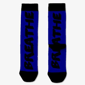 Breathe Socks Dark Blue