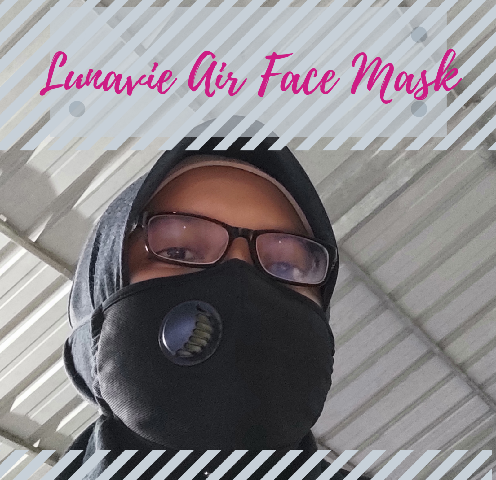 Lunavie air face mask for kids saranan penutup mulut fabrik