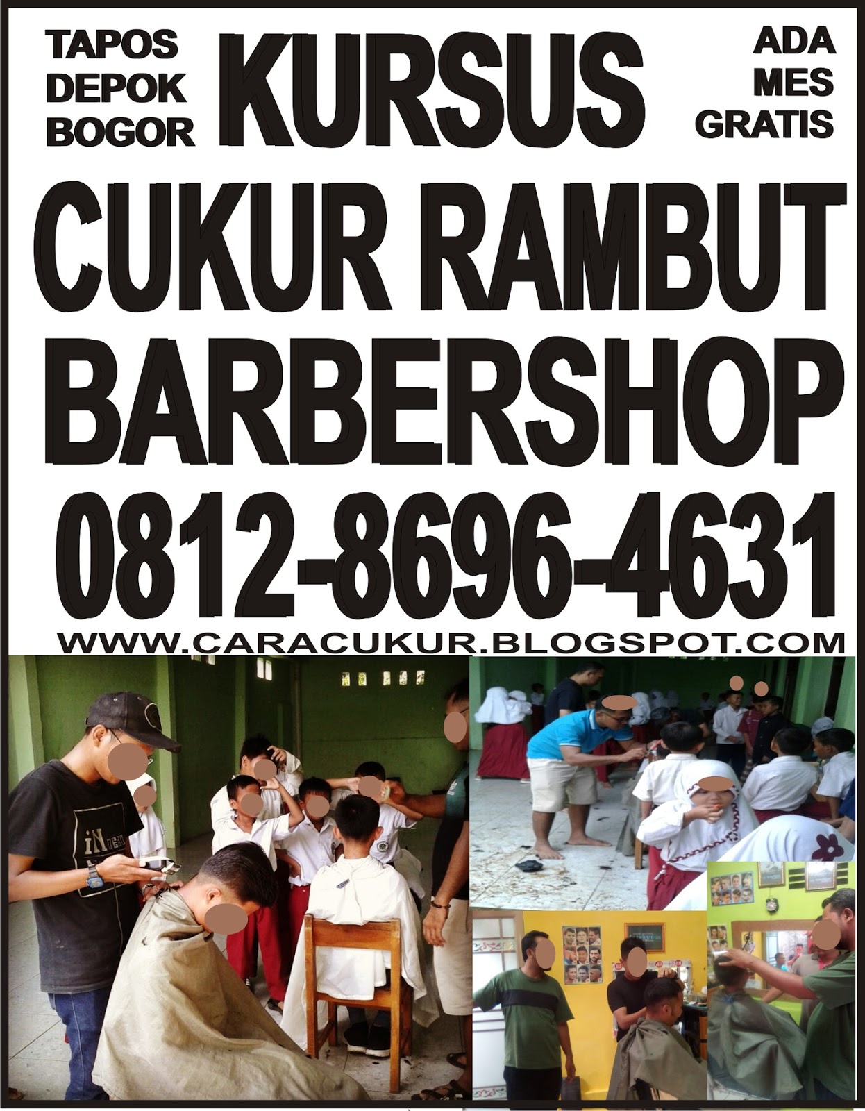  KURSUS  POTONG  RAMBUT  RESMI BERIJIN GRATIS MODEL 1 500 000