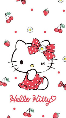 wallpaper hello kitty