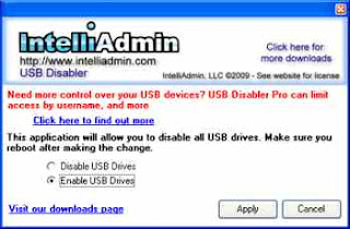 Disable USB Flashdisk