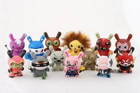 Kidrobot - Photo of the Complete 3 Inch Endangered Dunny Series