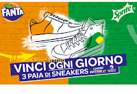 Logo Concorso ''Vinci le tue sneakers con Fanta e Sprite'' : 156 coupons da 200€