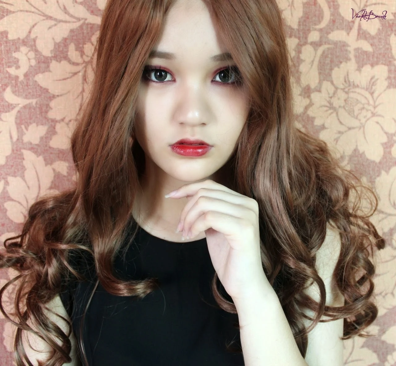 Violet Brush Indonesian Beauty Blogger Halloween Makeup Tutorial