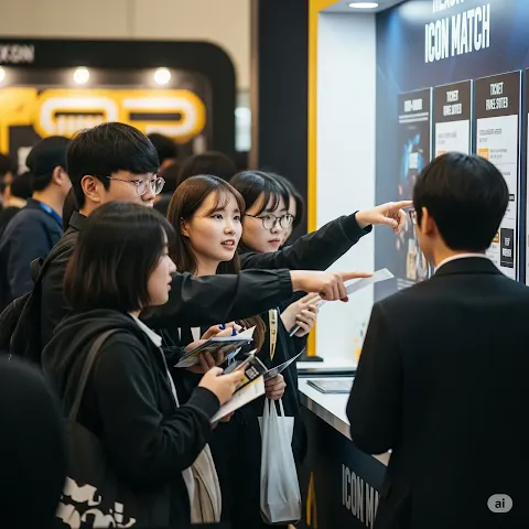 넥슨 아이콘 매치 예매 현장 이미지